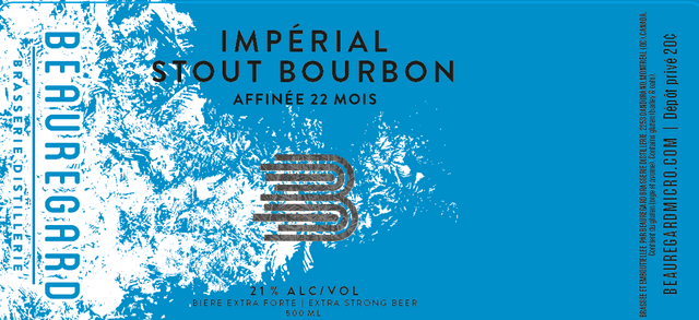 Impérial Stout Bourbon 22 Mois - Bière De Glace