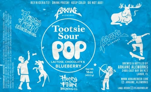 Blueberry Tootsie Pop