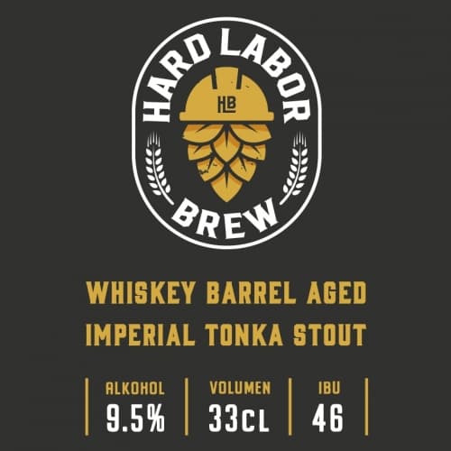 Whiskey Barrel Aged Imperial Tonka Stout 2021