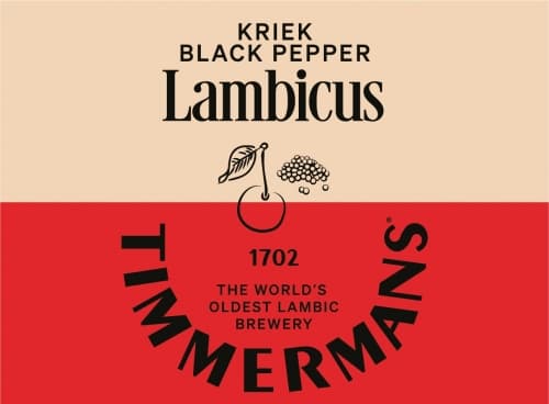 Timmermans Lambicus Kriek Black Pepper