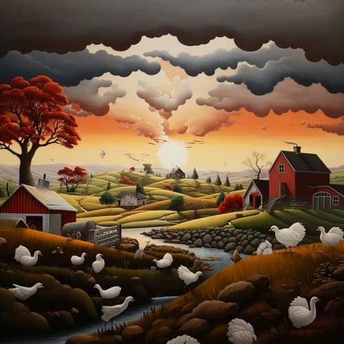 Morning Farm
