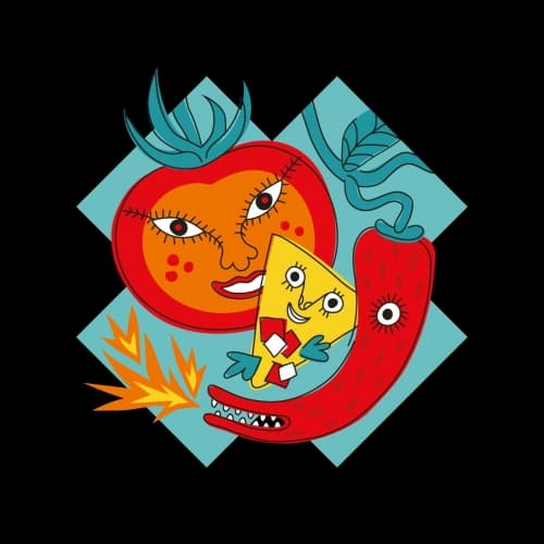 BERRY BLOOD: TOMATO AND PEPPER (PICO DE GALLO EDITION)