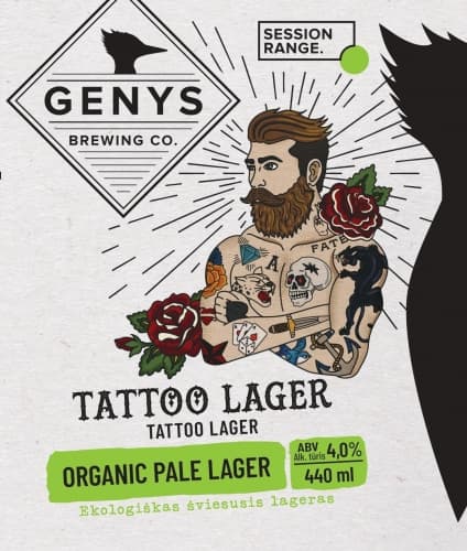 Organic Tattoo Lager