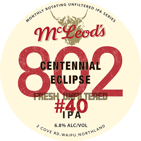 802 #40 Unfiltered IPA
