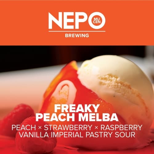 Freaky Peach Melba