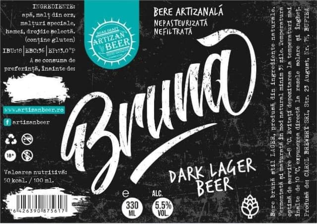 Artizan Beer Brună