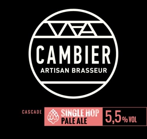 CAMBIER Single Hop Pale Ale Cascade