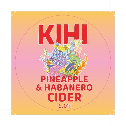 KIHI Pineapple & Habanero Cider