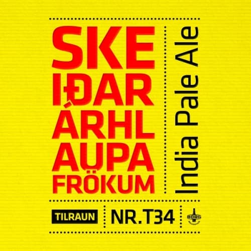 SKEIÐARÁRHLAUP AF RÖKUM NR.T34