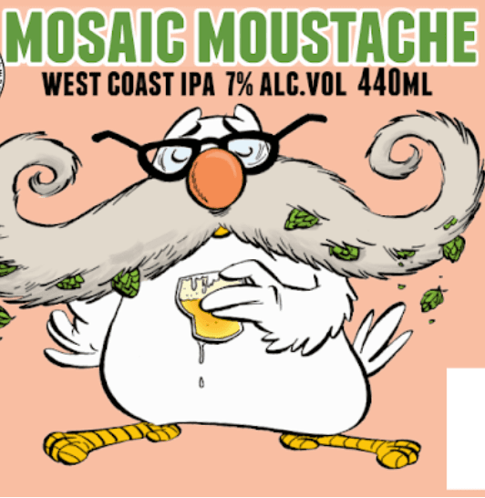 Mosaic Moustache West Coast IPA