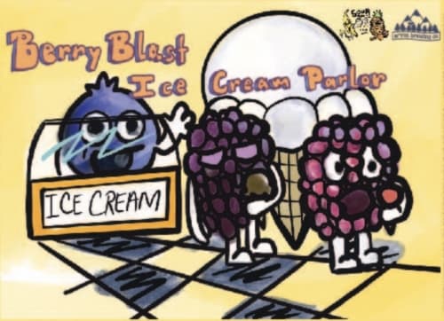 Berry Blast Ice Cream Parlor