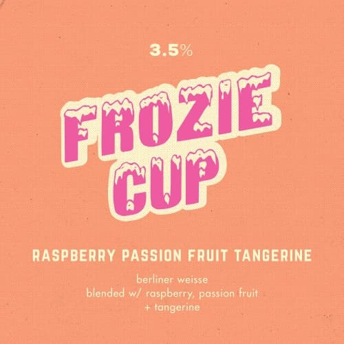Frozie Cup: Raspberry Passion Fruit Tangerine