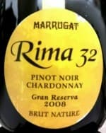 Cava Gran Reserva Brut Nature Pinot Noir - Chardonnay Rima 32 Marrugat