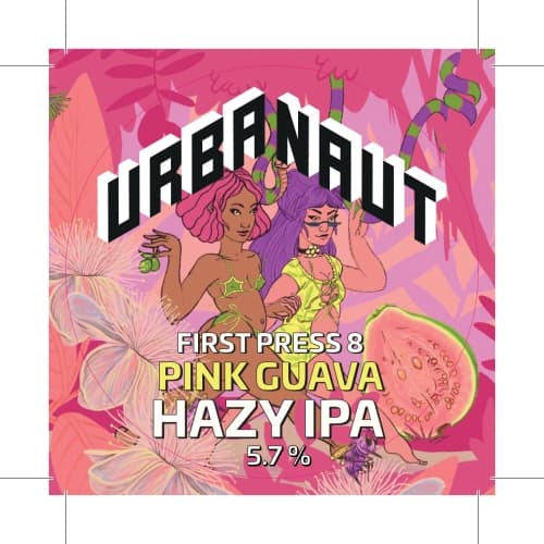 First Press 8 - Pink Guava Hazy IPA