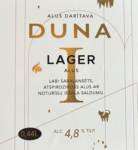 DUNA Lager Nr.1 4.8%