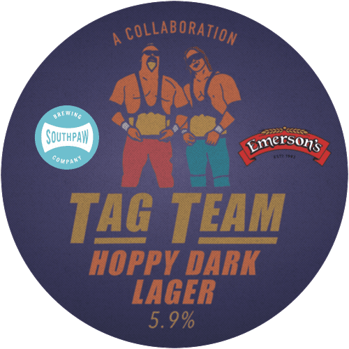 Tag Team Hoppy Dark Lager