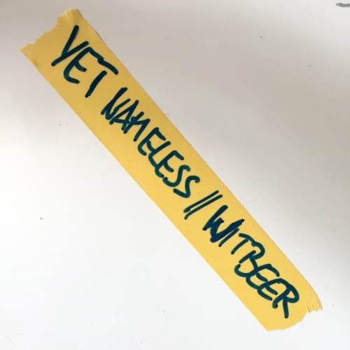 Yet Nameless // Cucumber, Mint, Lime Wit/White IPA Hybrid
