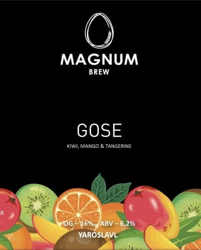MAGNUM GOSE Kiwi, Mango And Tangerine
