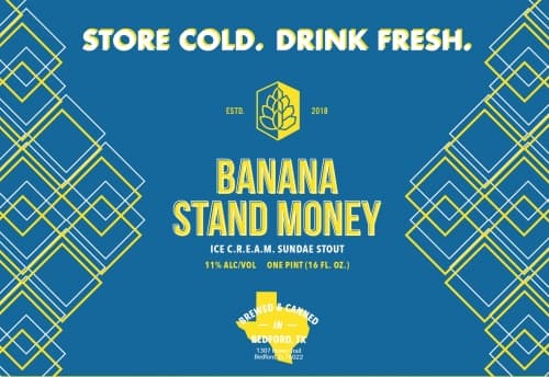 Banana Stand Money Ice Cream Sundae Stout