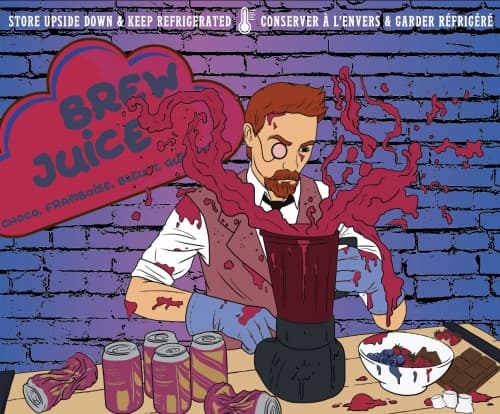 BREW JUICE - Chocolat, Framboise, Bleuet, Guimauve