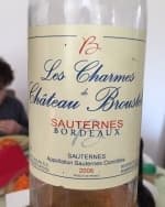 Les Charmes de Château Broustet Sauternes