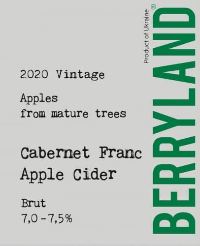 Cabernet Franc Apple Cider