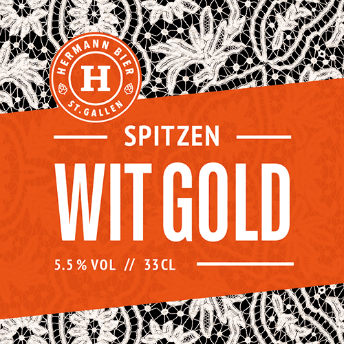 Spitzen Wit Gold