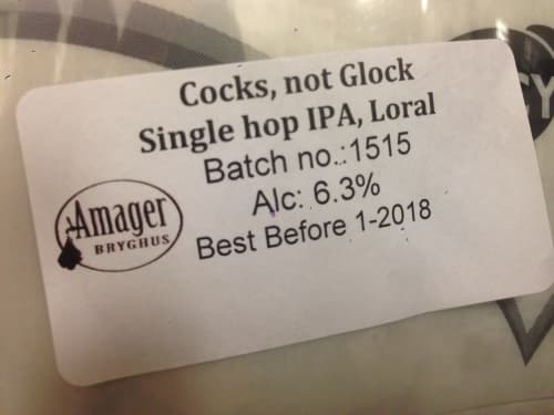 Cocks Not Glocks