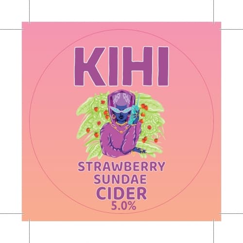 KIHI Strawberry Sundae Cider