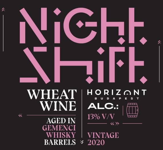 Night Shift Vintage 2020 Wheat Wine Aged In Gemenc Whisky Barrels