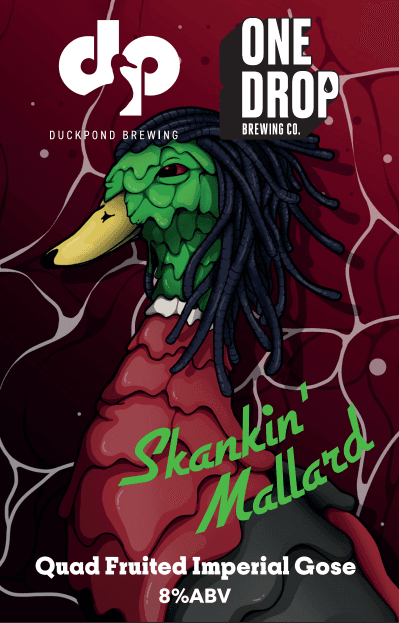 Skankin Mallard Quad Fruited Imperial Gose