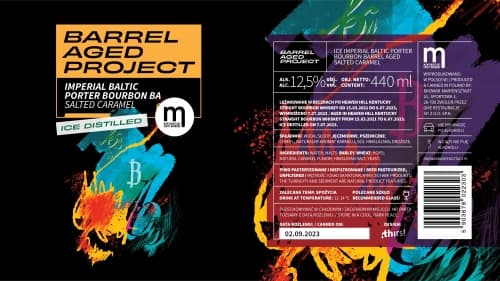 Barrel Aged Project: Ice Imperial Baltic Porter - Salted Caramel