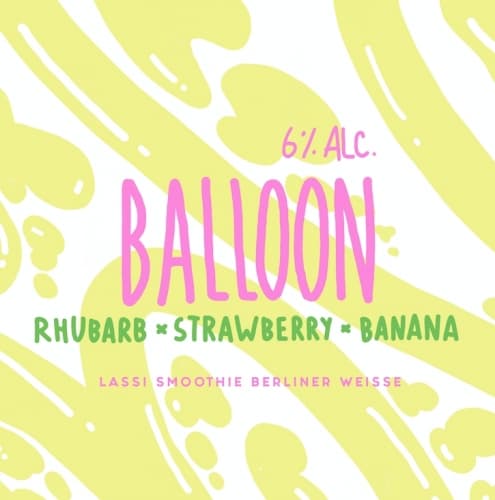 Balloon (Rhubarb Lassi)