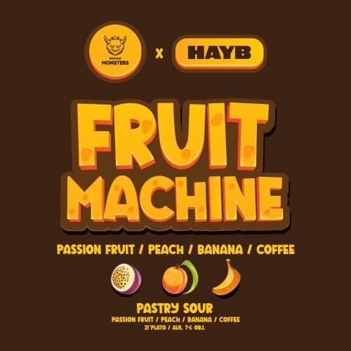 Fruit Machine #3: Passion Fruit, Peach, Banana, Coffee