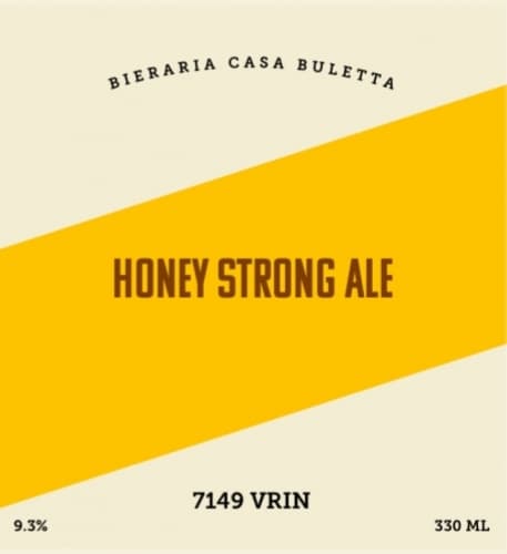 Honey Strong Ale
