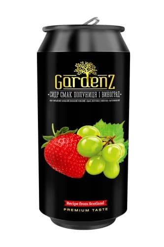 Сидр Gardenz Полуниця і виноград