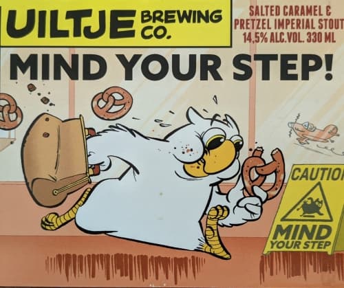 Mind Your Step! Salted Caramel & Pretzel