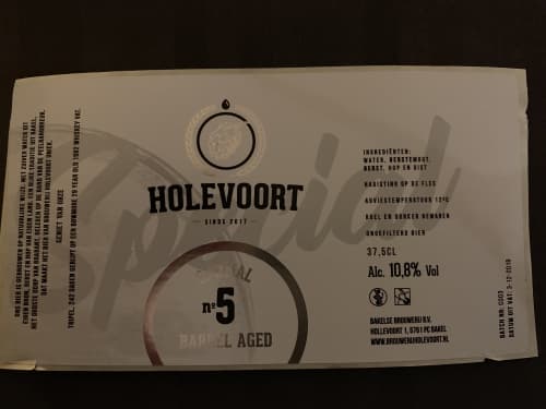 Special Nr. 5 Barrel Aged