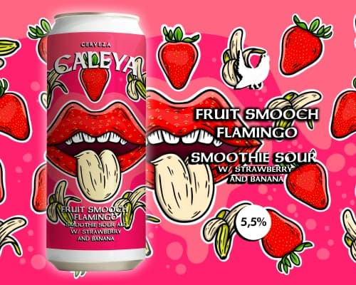 Fruit Smooch Flamingo