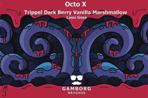 Octo X Tripple Dark Berry Vanilla Marshmallow Lassi Gose