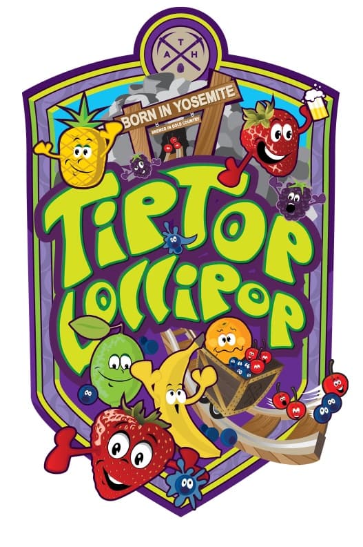 Tip Top Lollipop: Raspberry, Passionfruit, Vanilla