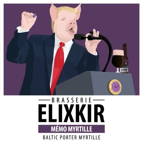 Mémo Myrtille - Baltic Porter Myrtille