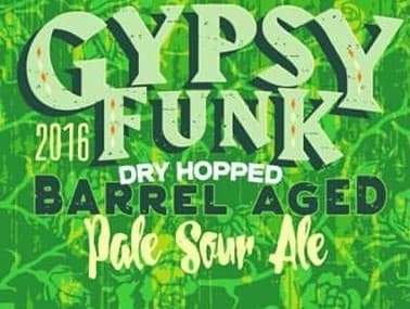 Gypsy Funk Dry-Hopped Barrel Aged Pale Sour Ale (2016)