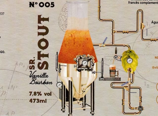 LAB 005 Sr. Stout Vanilla Bourbon