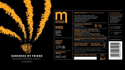 Darkness My Friend - RIS Churros & Milk Chocolate