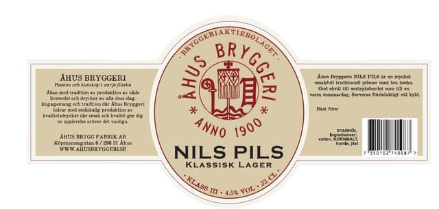 Åhus Nils Pils