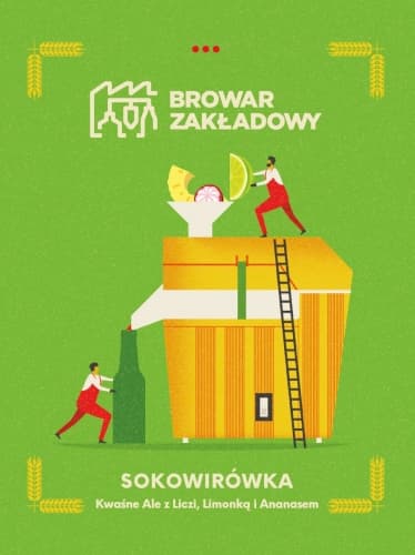 Sokowirówka z Liczi, Limonką i Ananasem