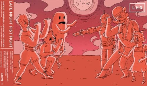 Late Night Fist Fight