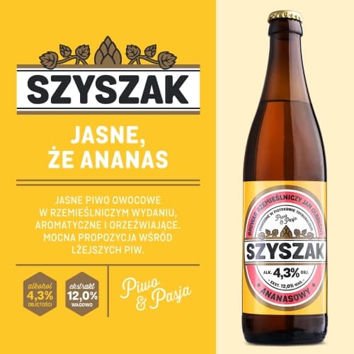 Szyszak Ananasowy