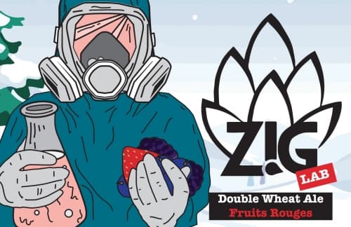 ZIG LAB - Double Wheat Ale Fruits Rouges